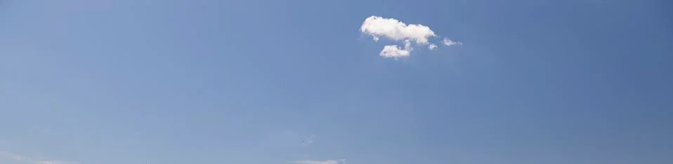Image of a clear and cloudless sky can be used as background Stock-Fotos