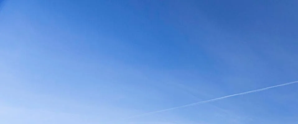 Image of a clear and cloudless sky can be used as background Stock-Fotos