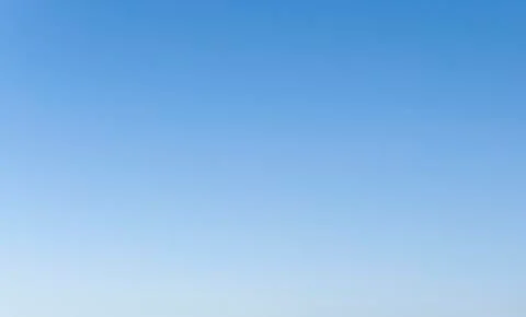 Image of a clear and cloudless sky can be used as background Stock-Fotos