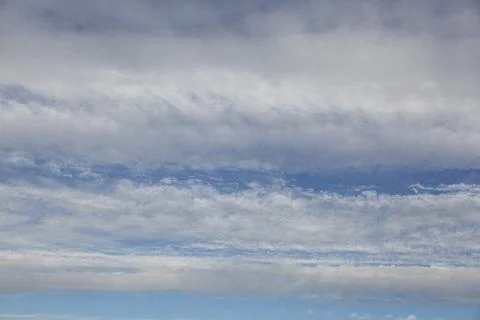 Image of cloud formations as background or template for sky in pictures excha Stock Photos