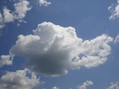Image Of Clouds In The Sky Stock Photos