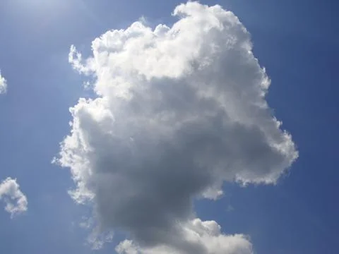 Image Of Clouds In The Sky Stock Photos