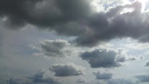 Image Of Clouds In The Sky Stock Photos