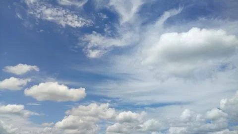 Image Of Clouds In The Sky Stock Photos