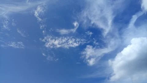 Image Of Clouds In The Sky Stock Photos