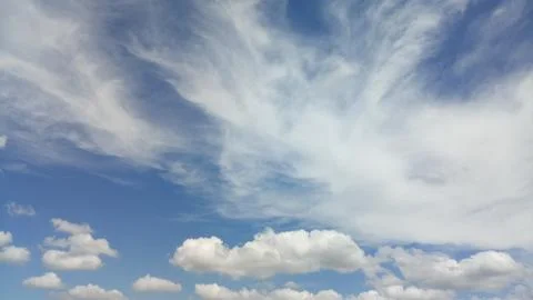 Image Of Clouds In The Sky Stock Photos