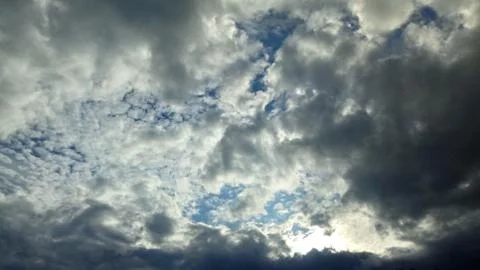 Image Of Clouds In The Sky Stock Photos