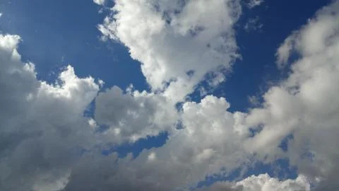Image Of Clouds In The Sky Stock Photos