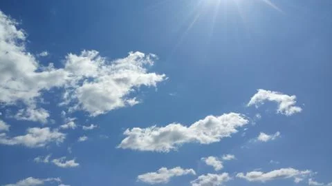 Image Of Clouds In The Sky Stock Photos