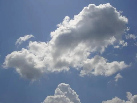 Image Of Clouds In The Sky Stock Photos