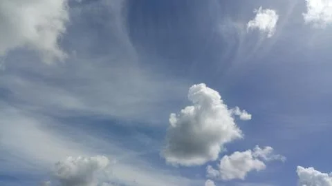 Image Of Clouds In The Sky Stock Photos