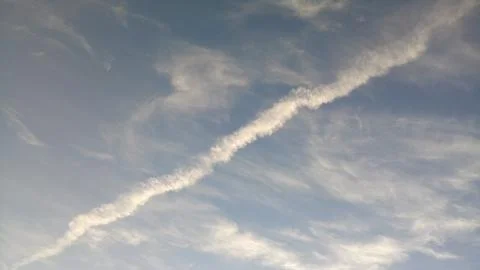 Image Of Clouds In The Sky Stock Photos