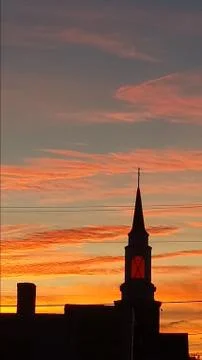 Image Of Clouds In The Sky Stock Photos