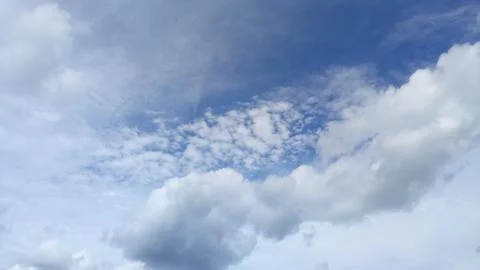 Image Of Clouds In The Sky Stock Photos