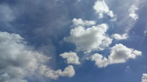 Image Of Clouds In The Sky Stock Photos