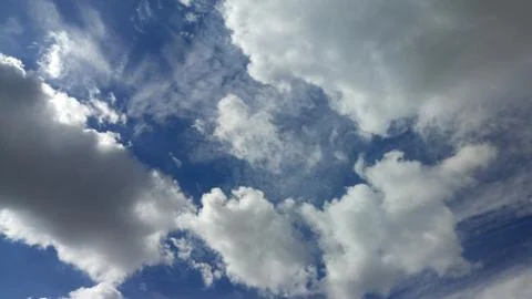 Image Of Clouds In The Sky Stock Photos