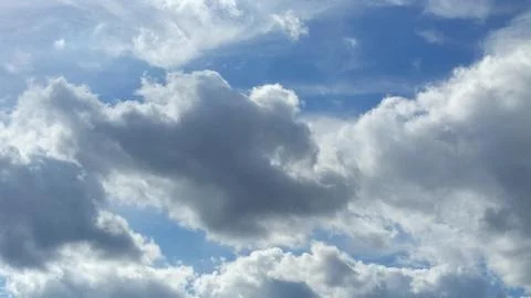 Image Of Clouds In The Sky Stock Photos