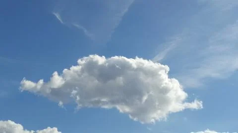Image Of Clouds In The Sky Stock Photos