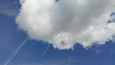 Image Of Clouds In The Sky Stock Photos