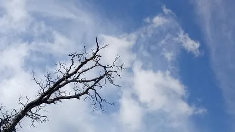 Image Of Clouds In The Sky Stock Photos