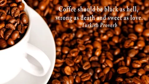 Coffee Quotes Stock Footage ~ Royalty Free Stock Videos | Pond5