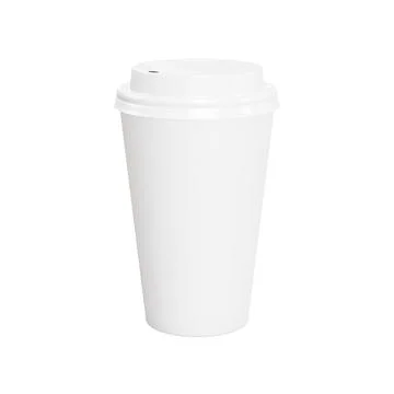 A image of a coffee cup isolated on a white background Stock Illustration