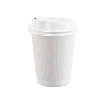 A image of a coffee cup isolated on a white background Stock Illustration