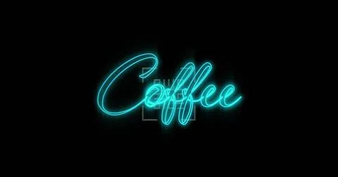 Image of coffee text over qr code Stock Illustration
