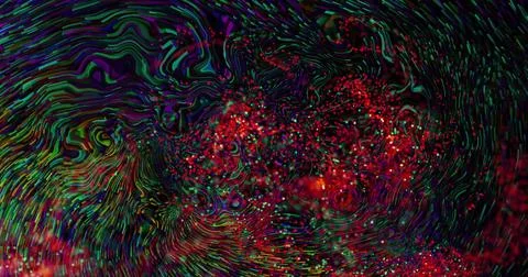 Image of colourful shapes moving on background Stock Photos
