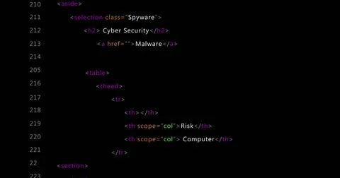 Image of computer data processing over black background Stock Illustration