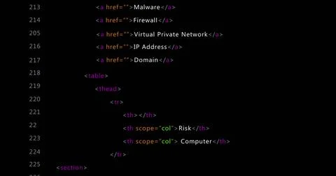Image of computer data processing over black background Stock Illustration