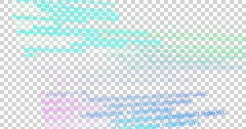 Image of computer data processing over transparent background Stock Illustration