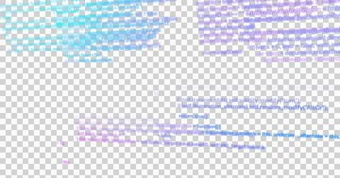 Image of computer data processing over transparent background Stock Illustration