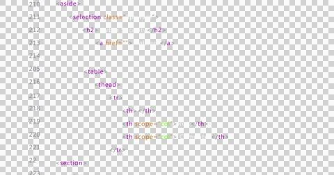 Image of computer data processing over transparent background Stock Illustration