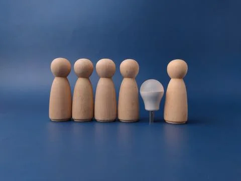 This image conceptually represents teamwork, leadership, or the birth of ne.. 스톡 사진