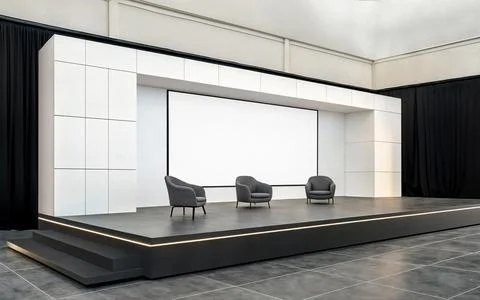 An image of a Conference Room Stock Illustration