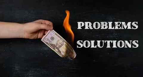 The image conveys the idea that problems can be solved Stock-Fotos