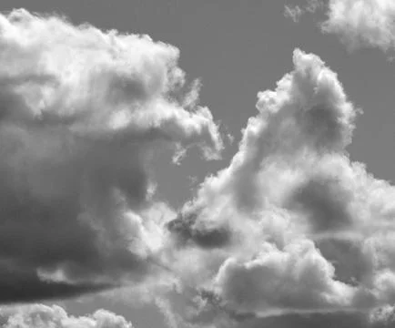 An image created in the clouds 1 Stock Photos