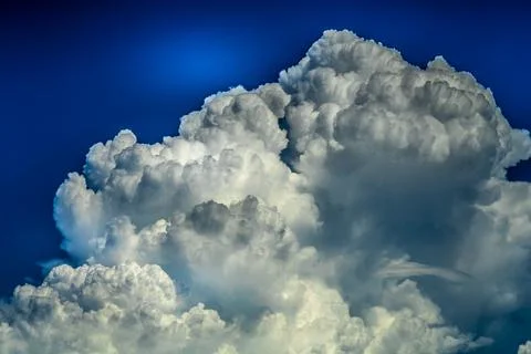 Image of cumulus clouds Stock Photos