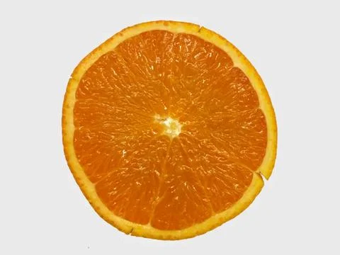 Image of cut orange. Image of isolate Stock Photos