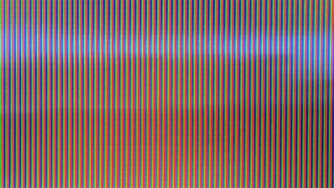Image damage seen on a TV screen color Stock Footage 94231596