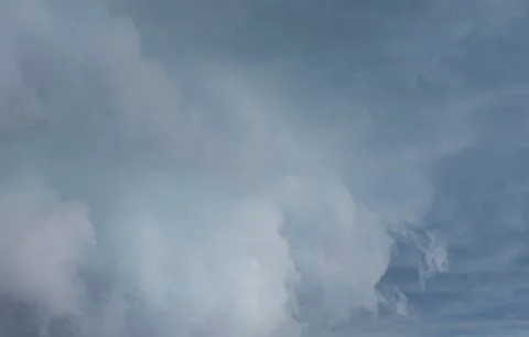 Image of a dark and cloudy sky during the day Stock Photos