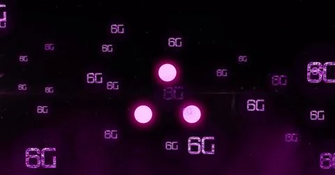Image of data loading ring on black background Illustrazione stock