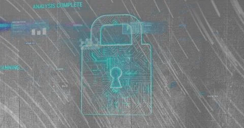 Image of data processing and brains over car drawing Stock Photos