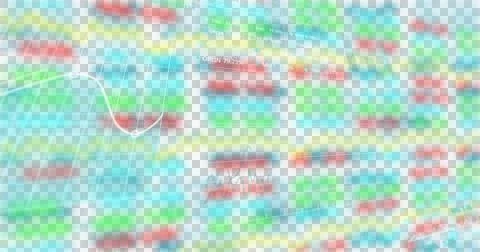 Image of data processing and graph with green background Stock Illustration