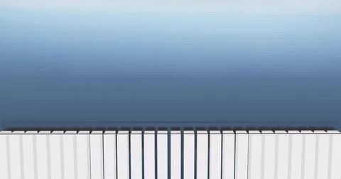 Image of data processing on gray background Stock Illustration