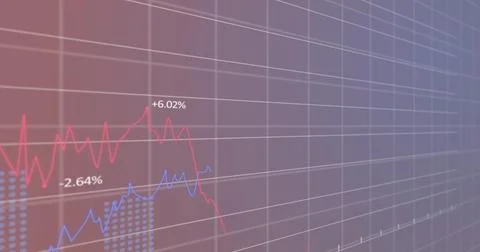 Image of data processing over black background Illustrazione stock