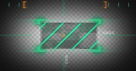 Image of data processing over transparent background Ilustração Stock