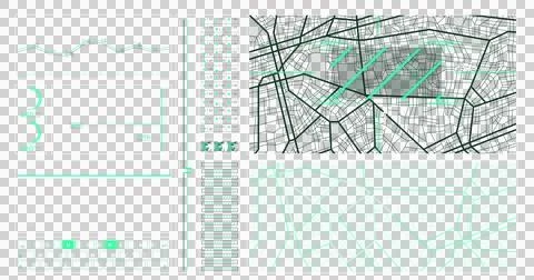 Image of data processing over transparent background Ilustração Stock