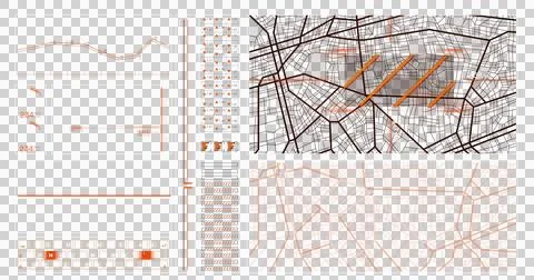 Image of data processing over transparent background Stock Illustration